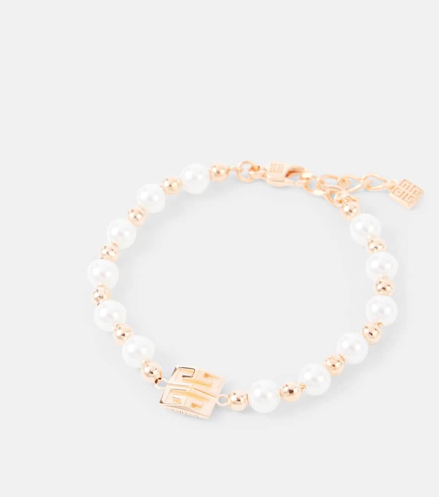 4G faux pearl bracelet