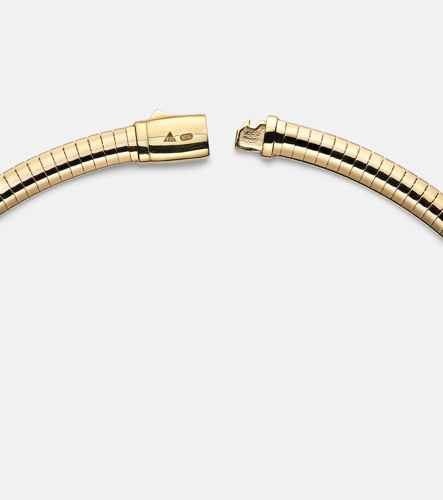 Balance - Foundational Keys 18kt gold and white gold necklace with diamonds