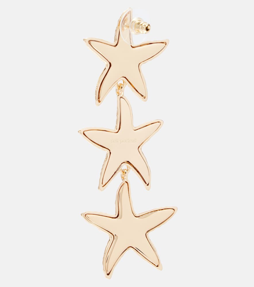 18kt gold-plated earrings