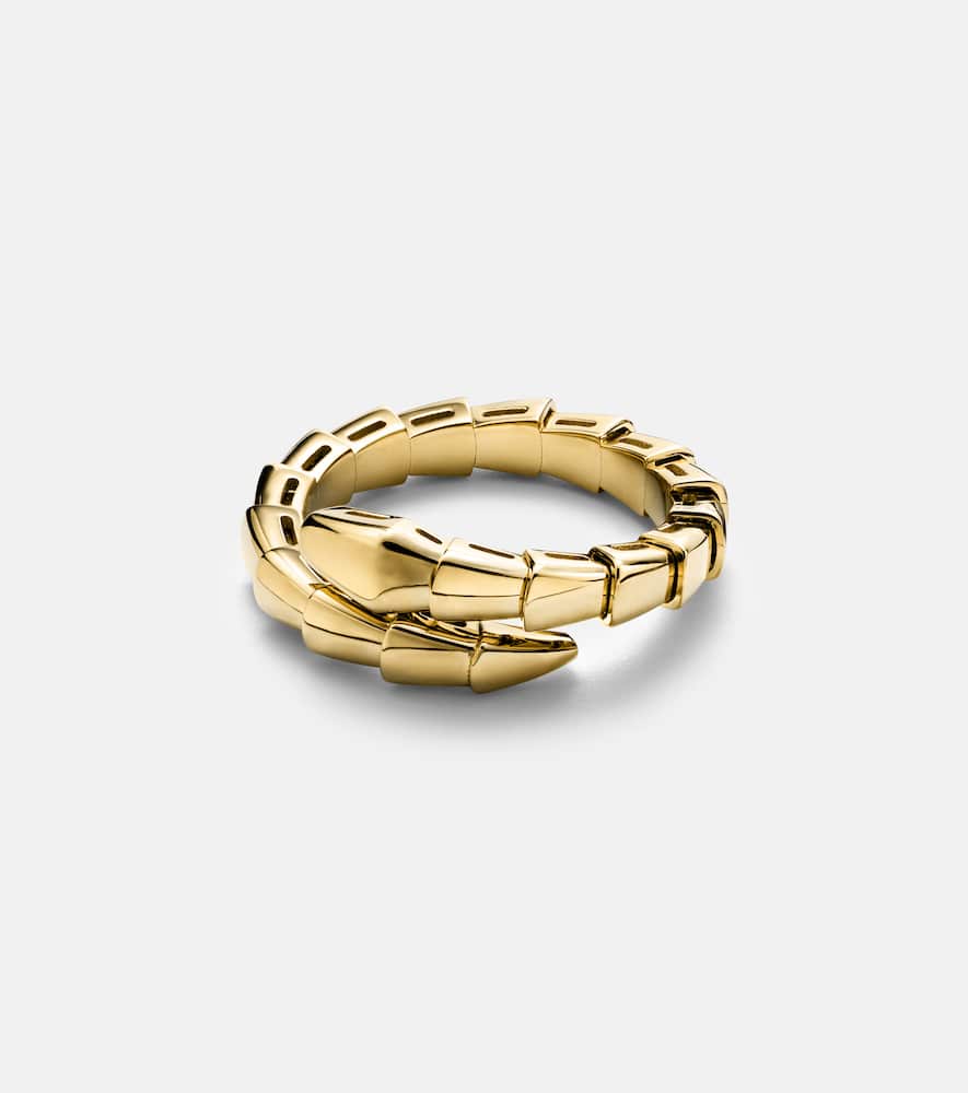 Serpenti Viper 18kt gold ring