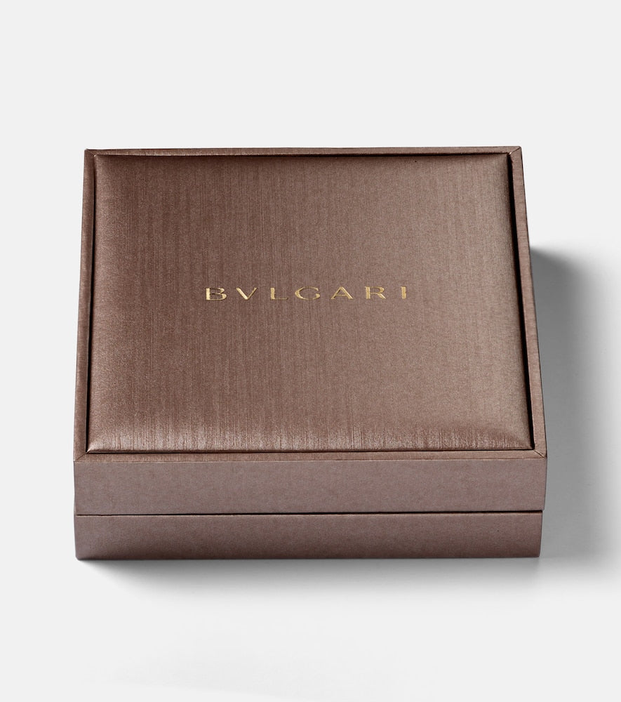 B.zero1 18kt gold pendant necklace with diamonds