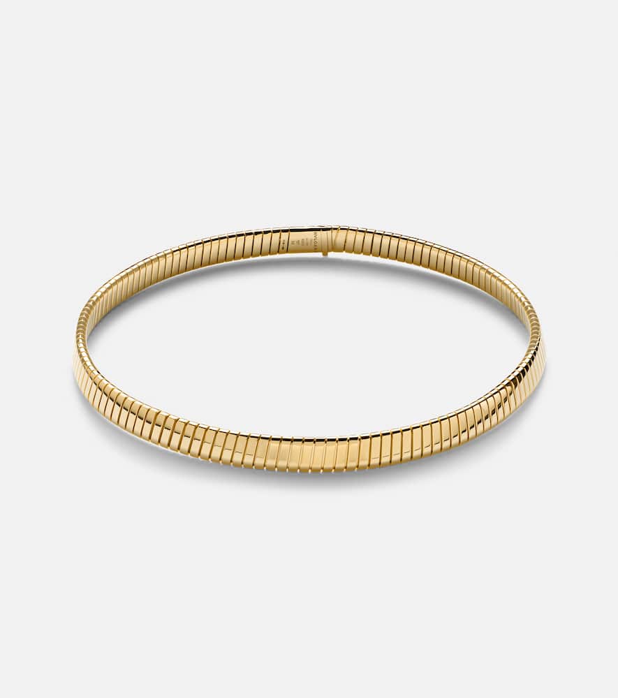 Tubogas 18kt gold choker