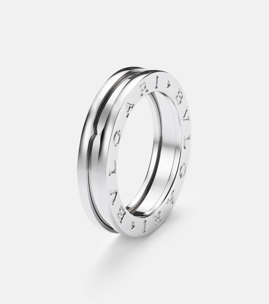 B.zero1 18kt white gold ring