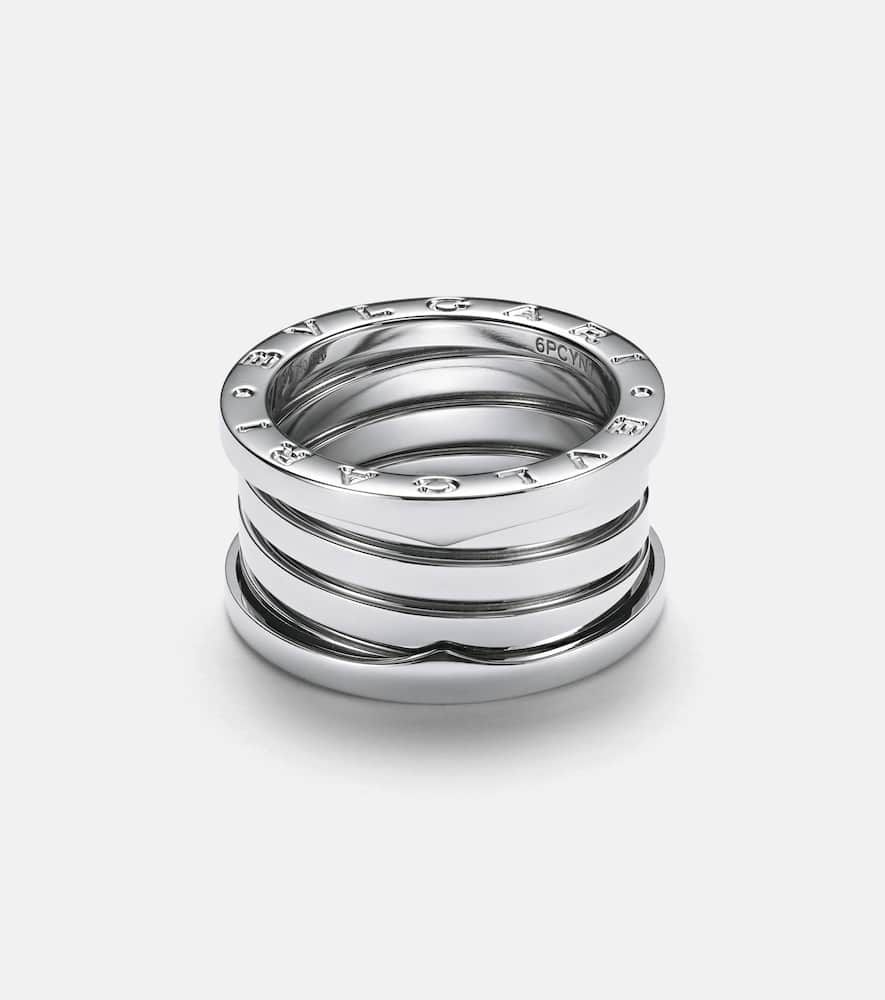 B.zero1 18kt white gold ring