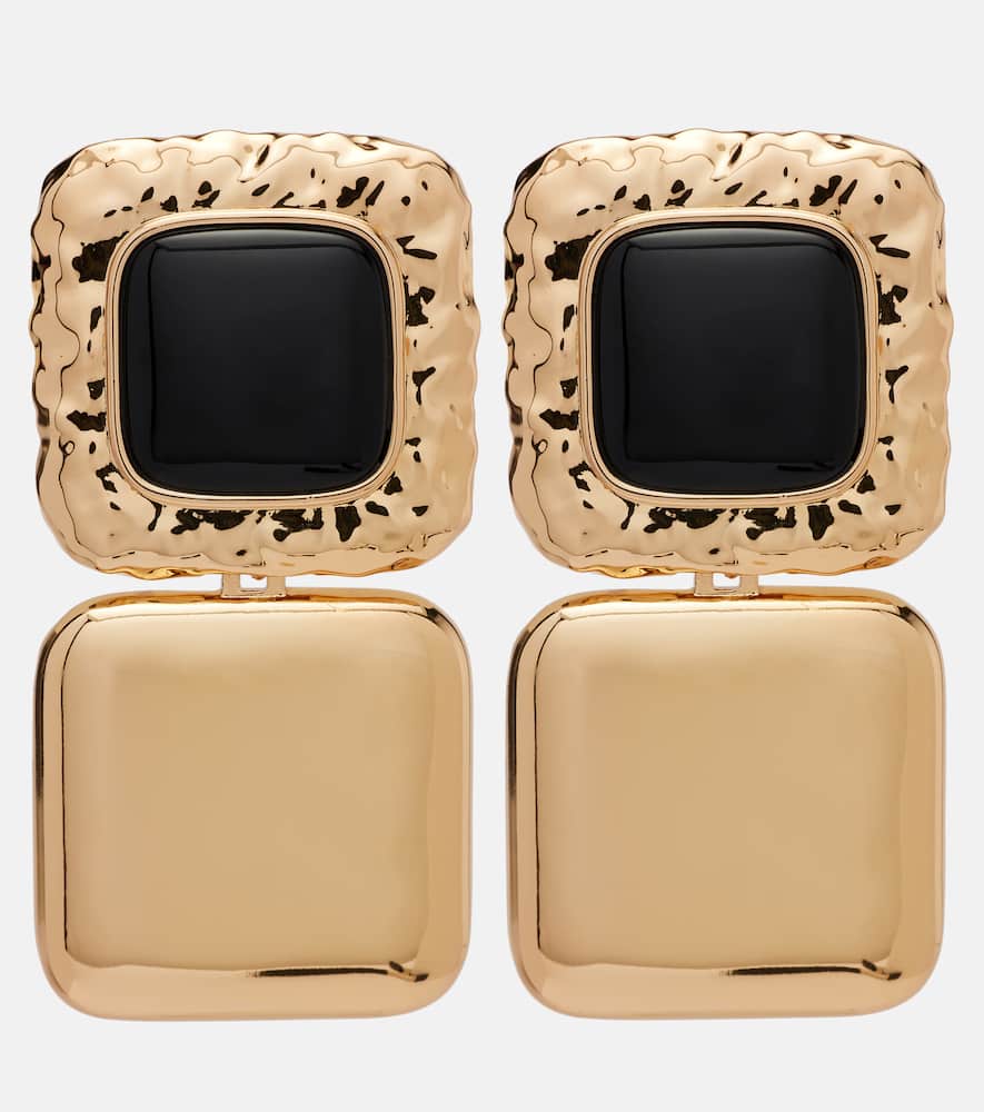 Embellished drop earrings