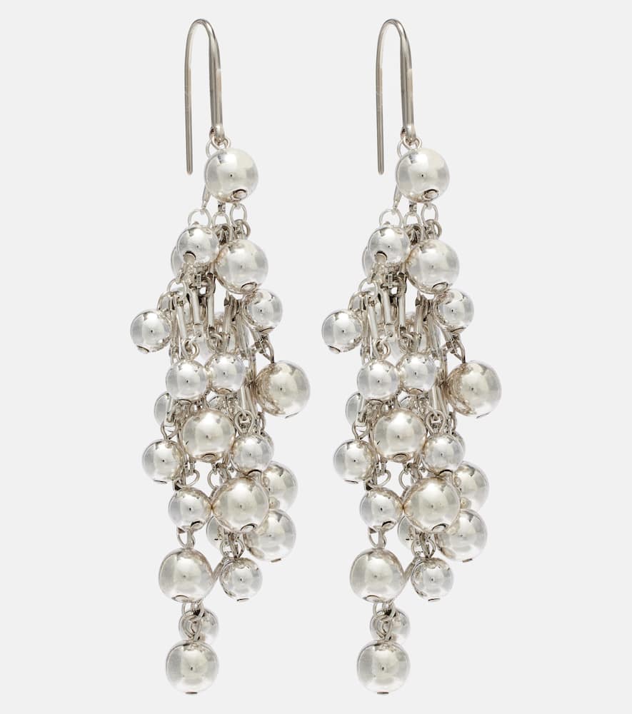 Tiva embellished drop earrings