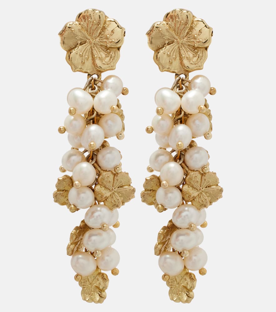 Alémais Team Spirit gold-plated earrings