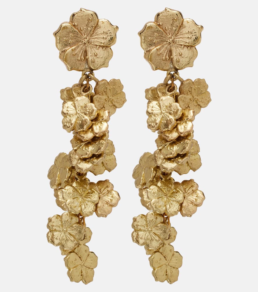 Alémais Team Spirit gold-plated earrings