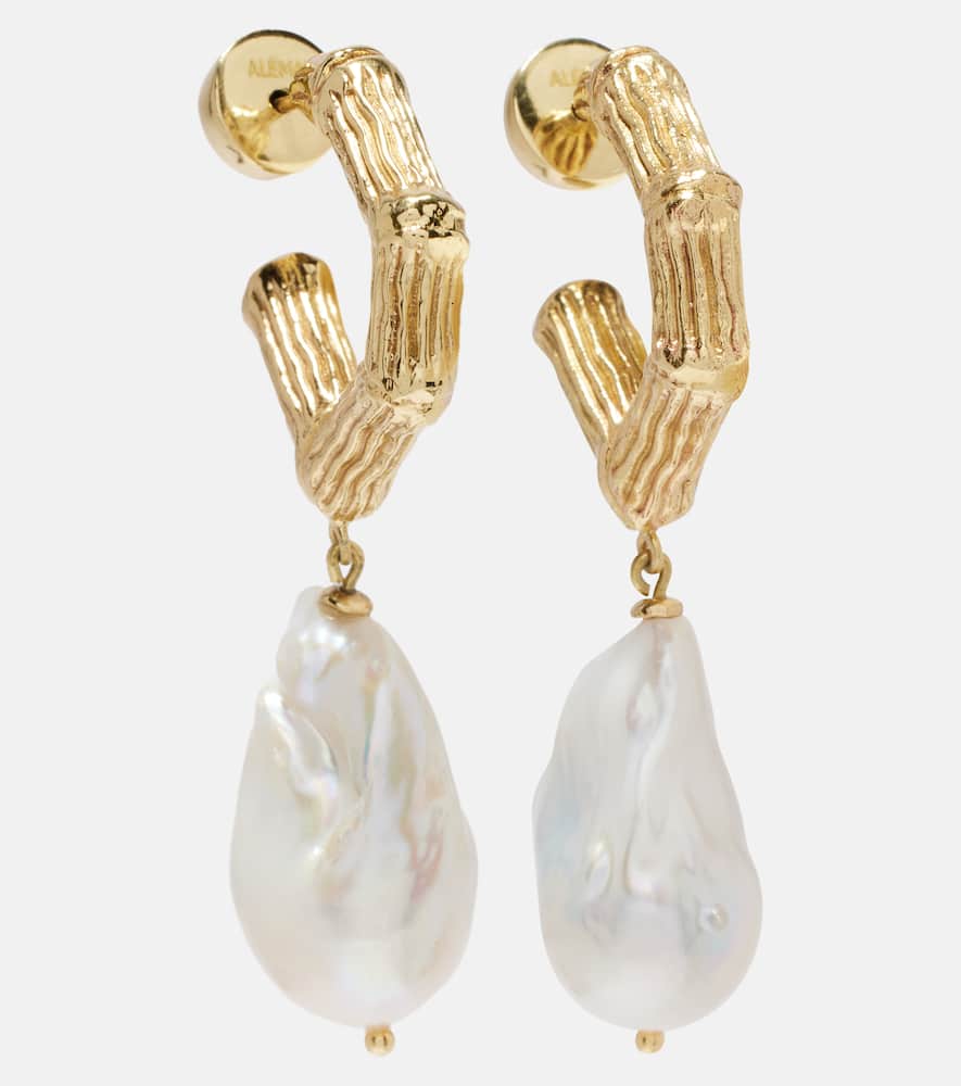 Alémais Team Spirit gold-plated earrings