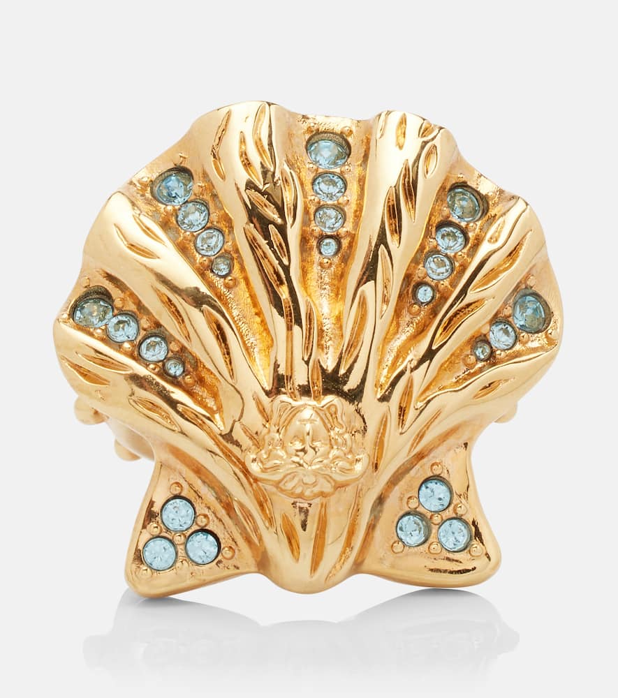 La Medusa embellished ring