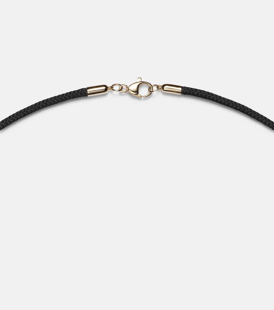 Festival Vibes 14kt gold choker with tourmaline