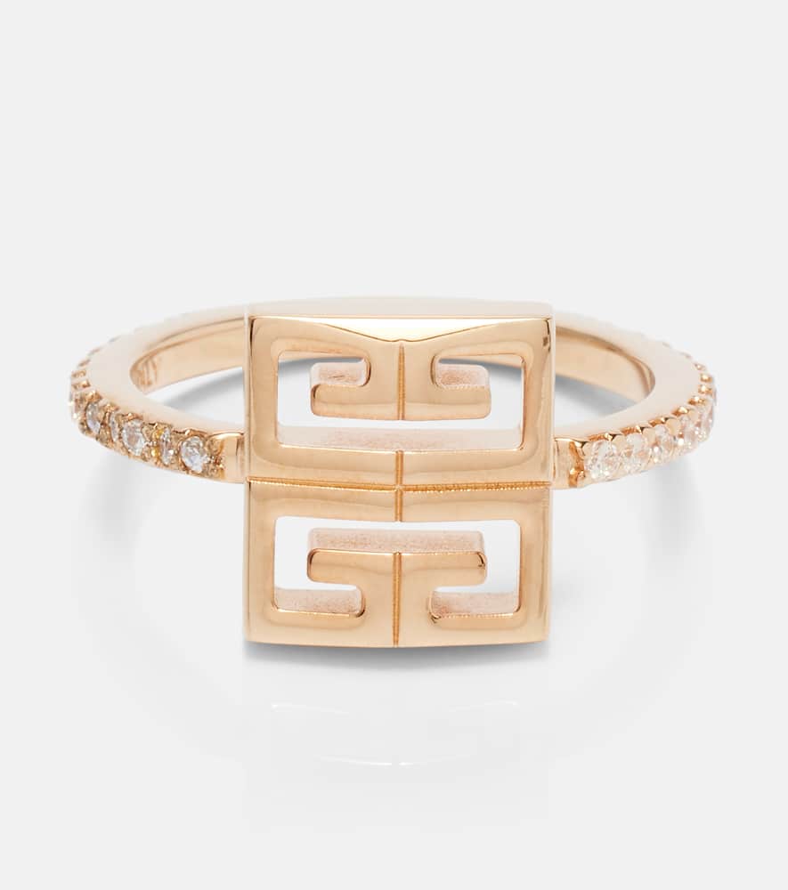 4G Swarovski-embellished ring