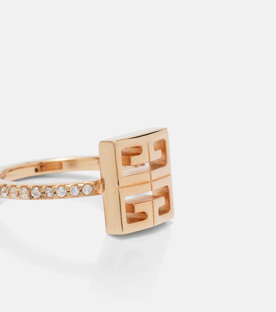 4G Swarovski-embellished ring