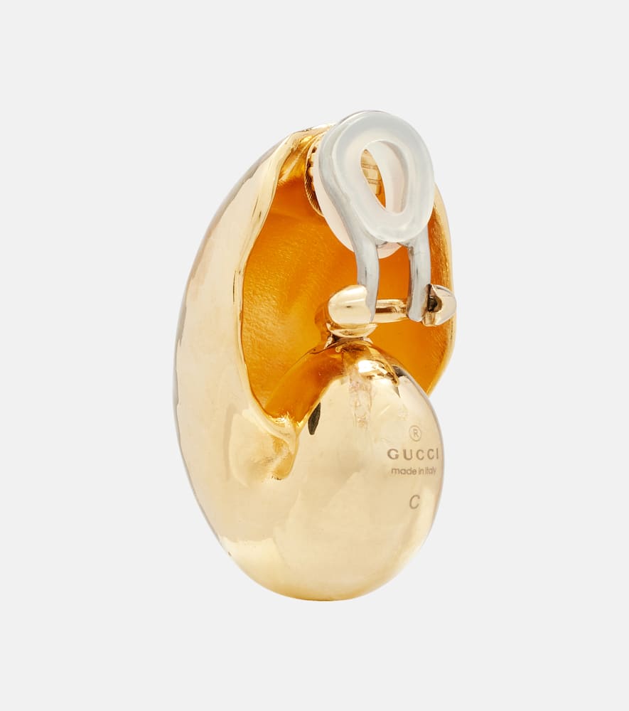 Interlocking G clip-on earrings