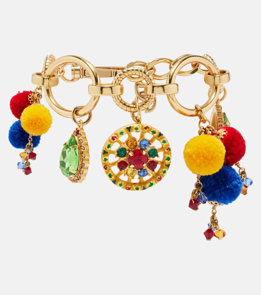 Taormina embellished charm bracelet
