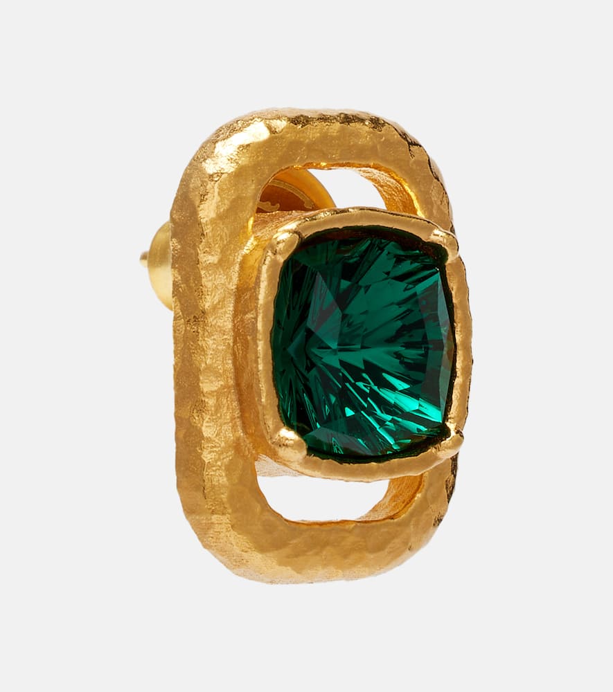 Crystal-embellished earrings