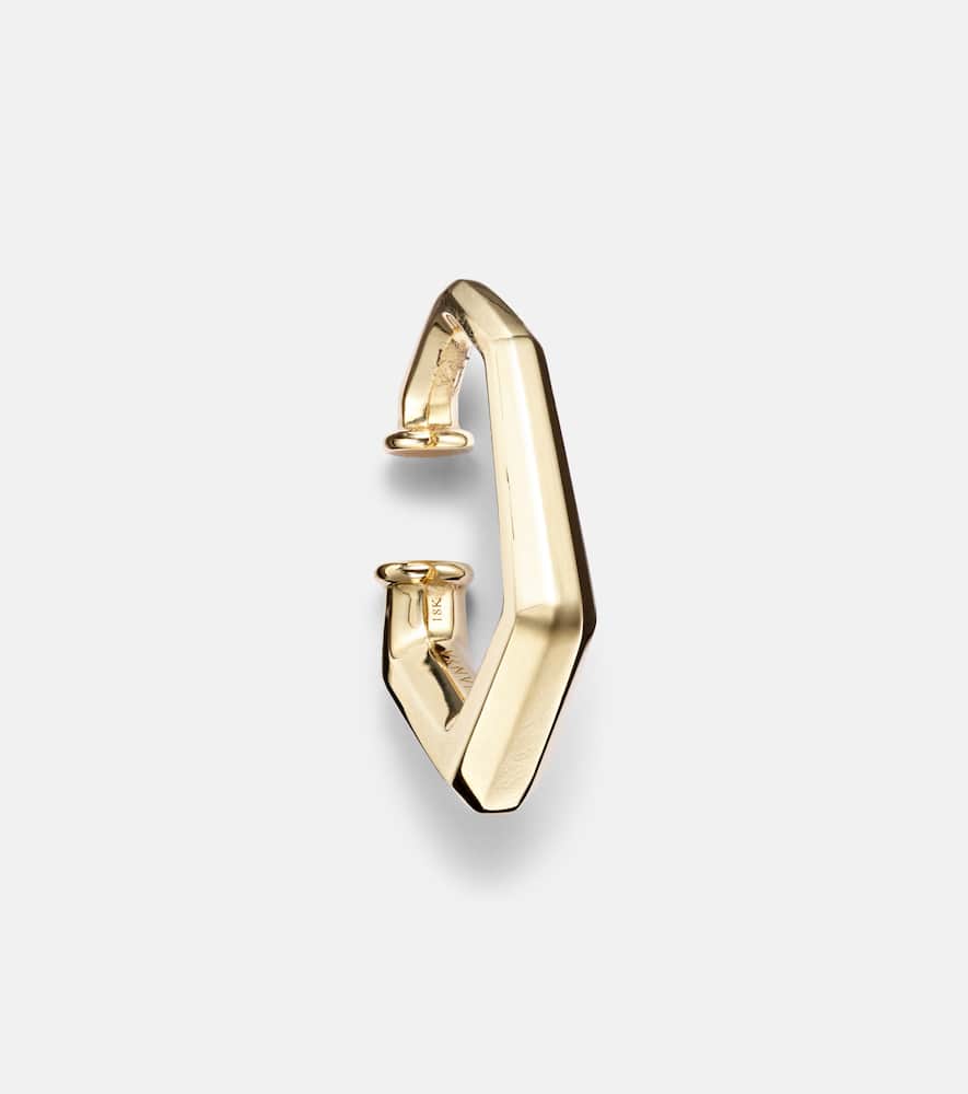 Carved 18kt gold ear cuff