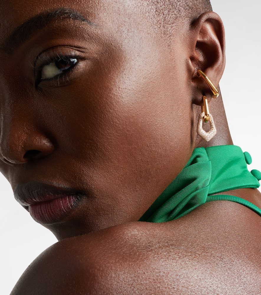 Carved 18kt gold ear cuff