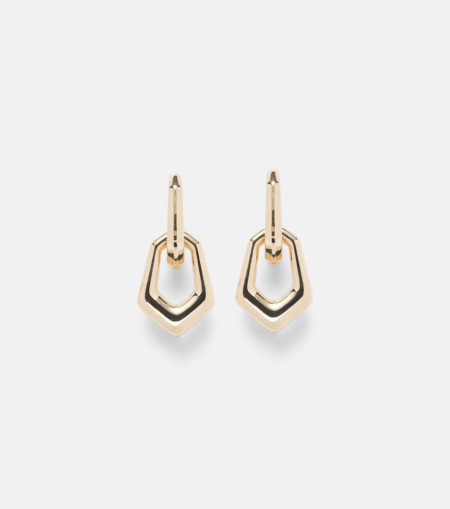 18kt gold earrings