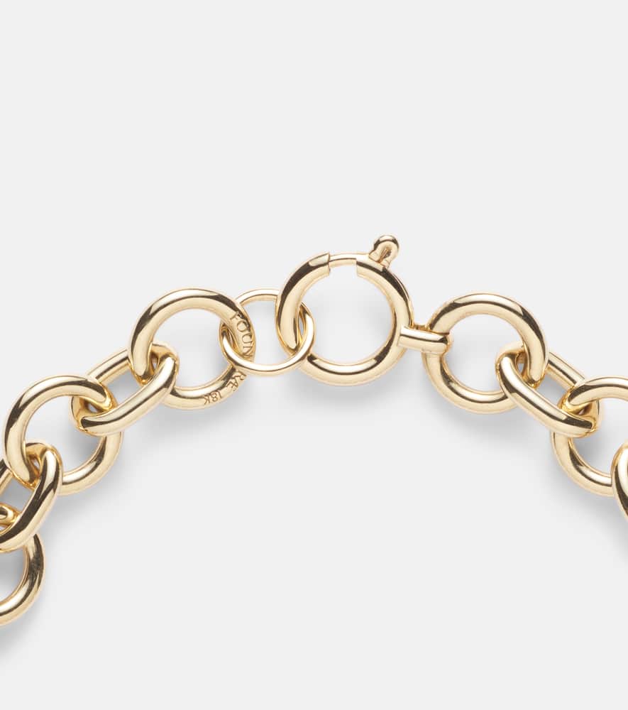 Resilience and Blossom 18kt gold bracelet with diamonds