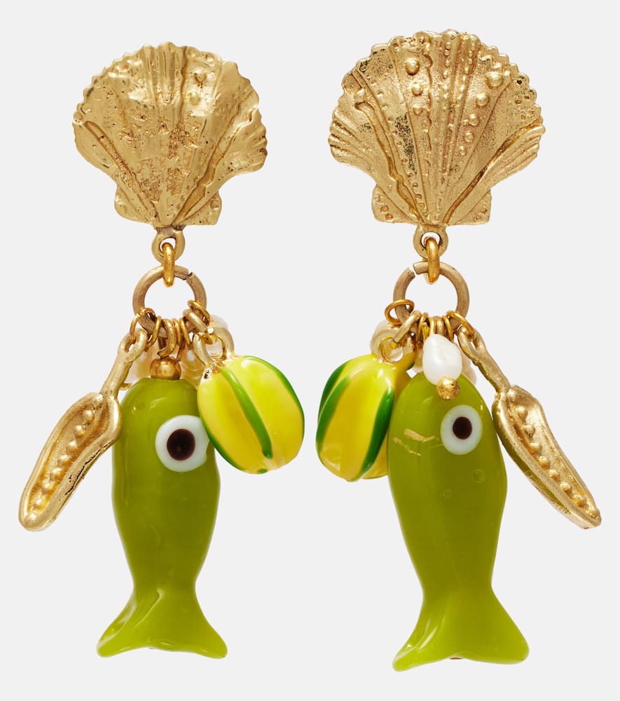 Alémais Drop earrings with freshwater pearls