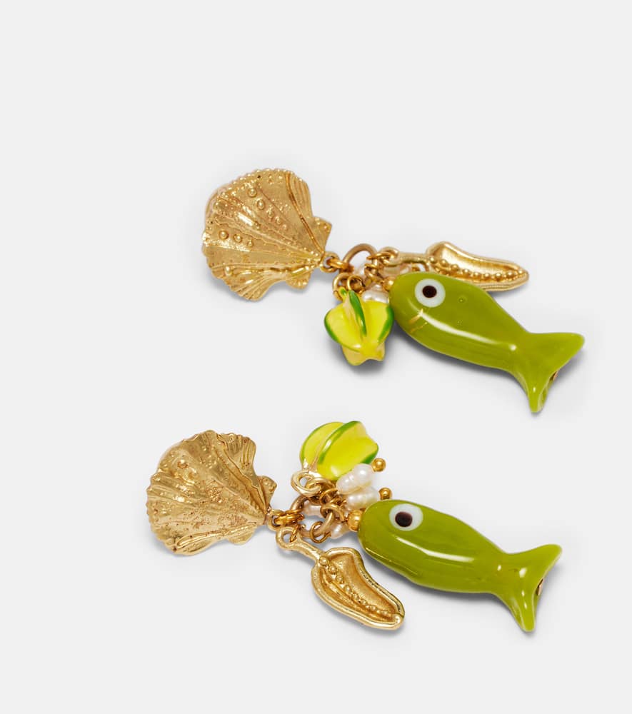 Alémais Drop earrings with freshwater pearls