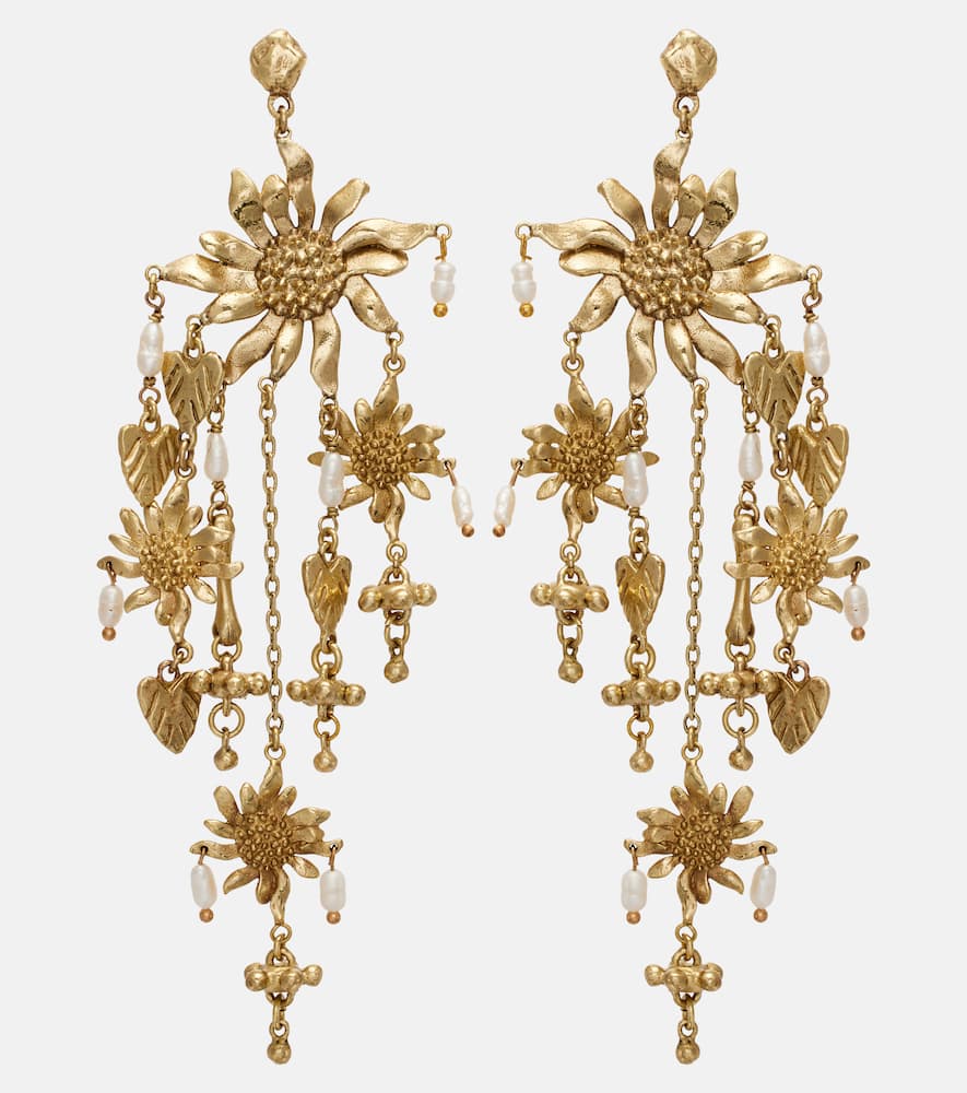 Alémais Drop earrings with freshwater pearls
