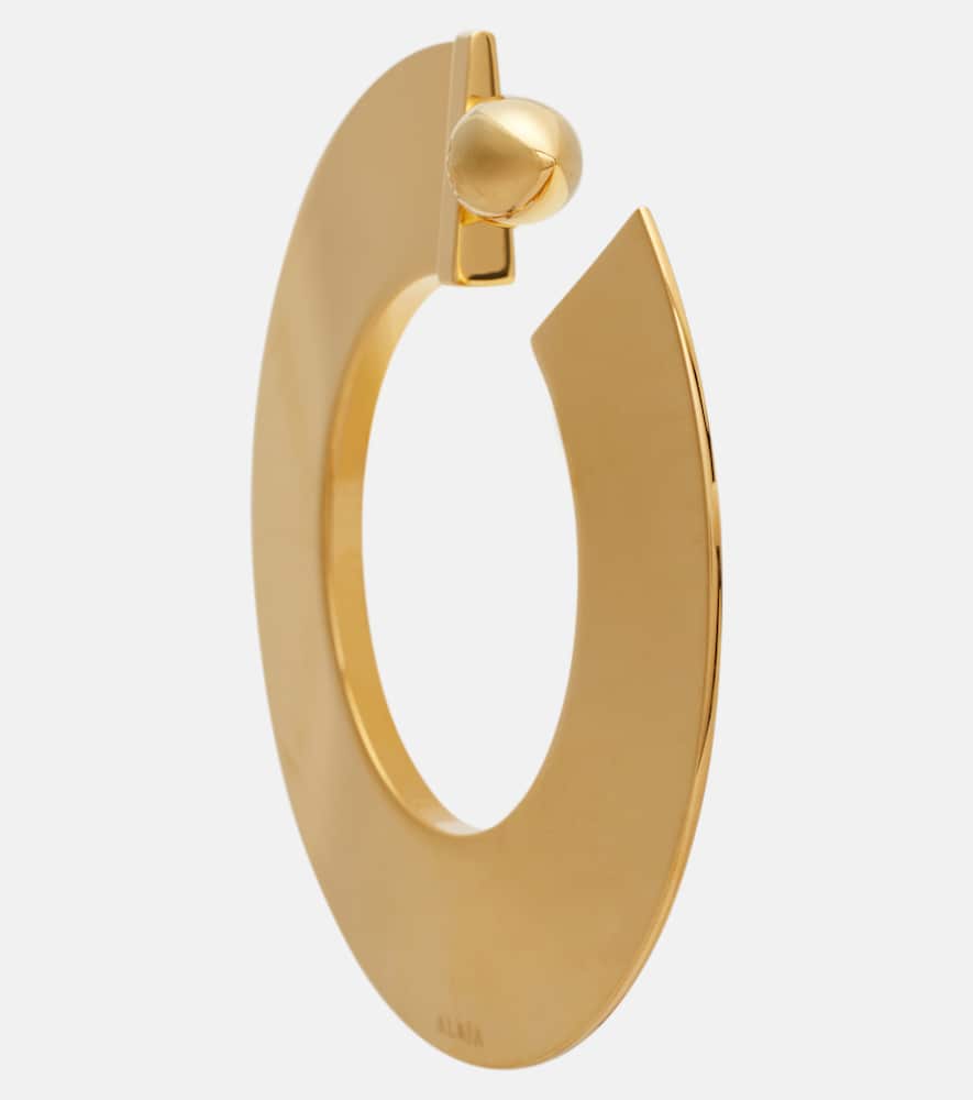Alaïa Medium hoop earrings