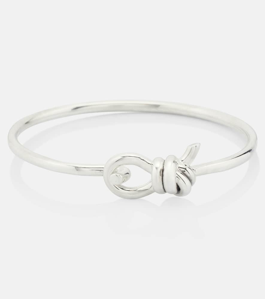 Knot sterling silver bracelet