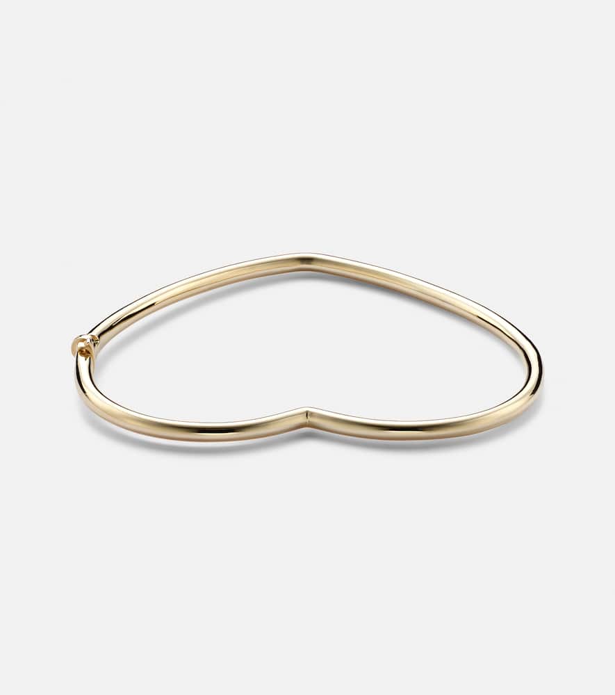 Yvonne Léon Jonc Cœur 9kt gold bangle