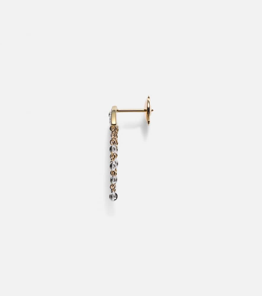 Yvonne Léon Méduse 18kt gold single earring with diamonds