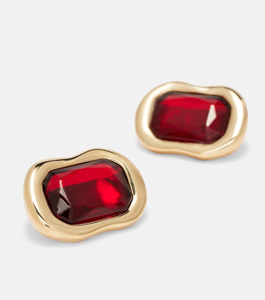 Crystal-embellished earrings