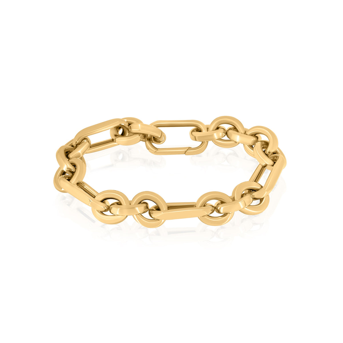 Gold Chunky Link Bracelet