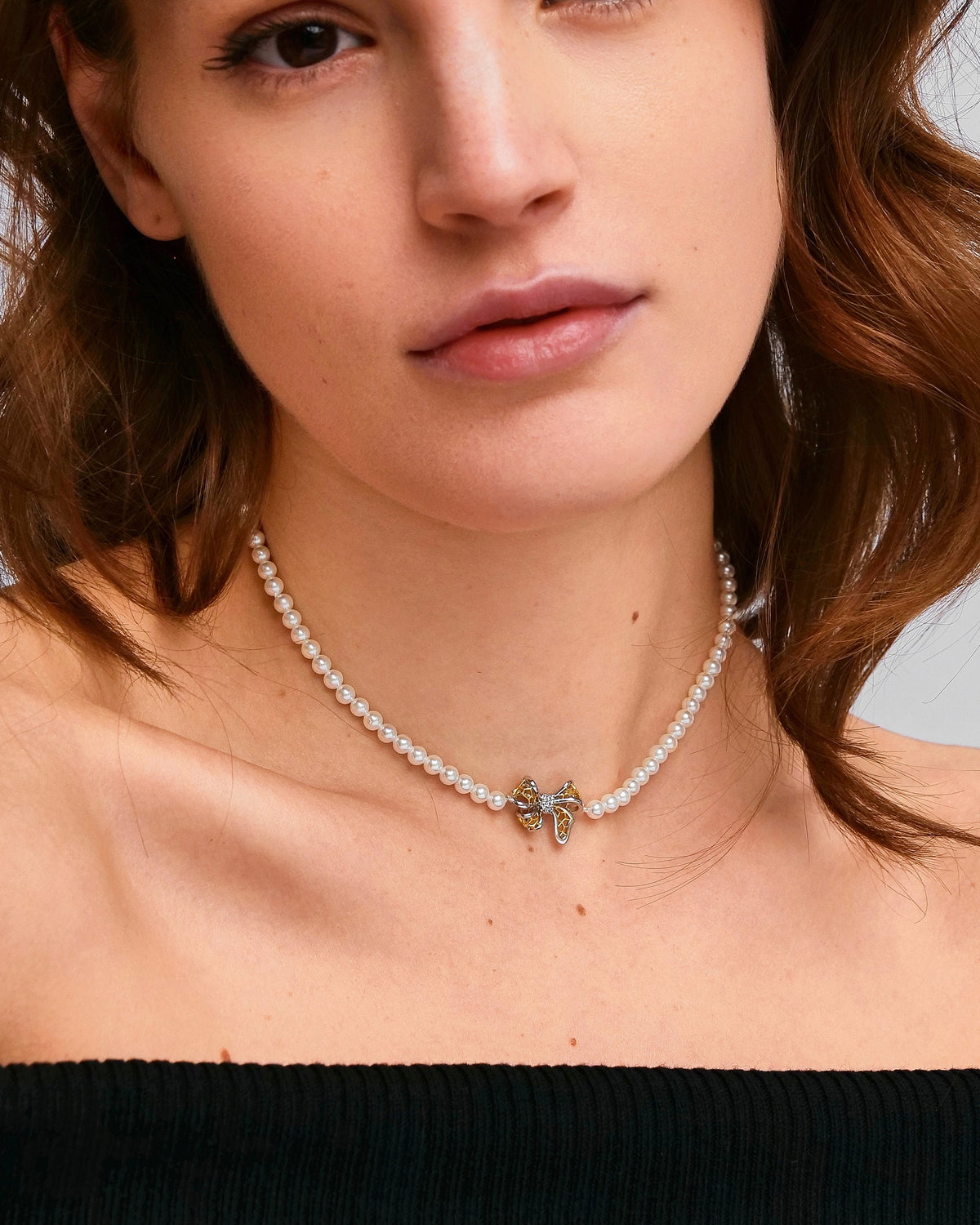 Lace Bow Choker