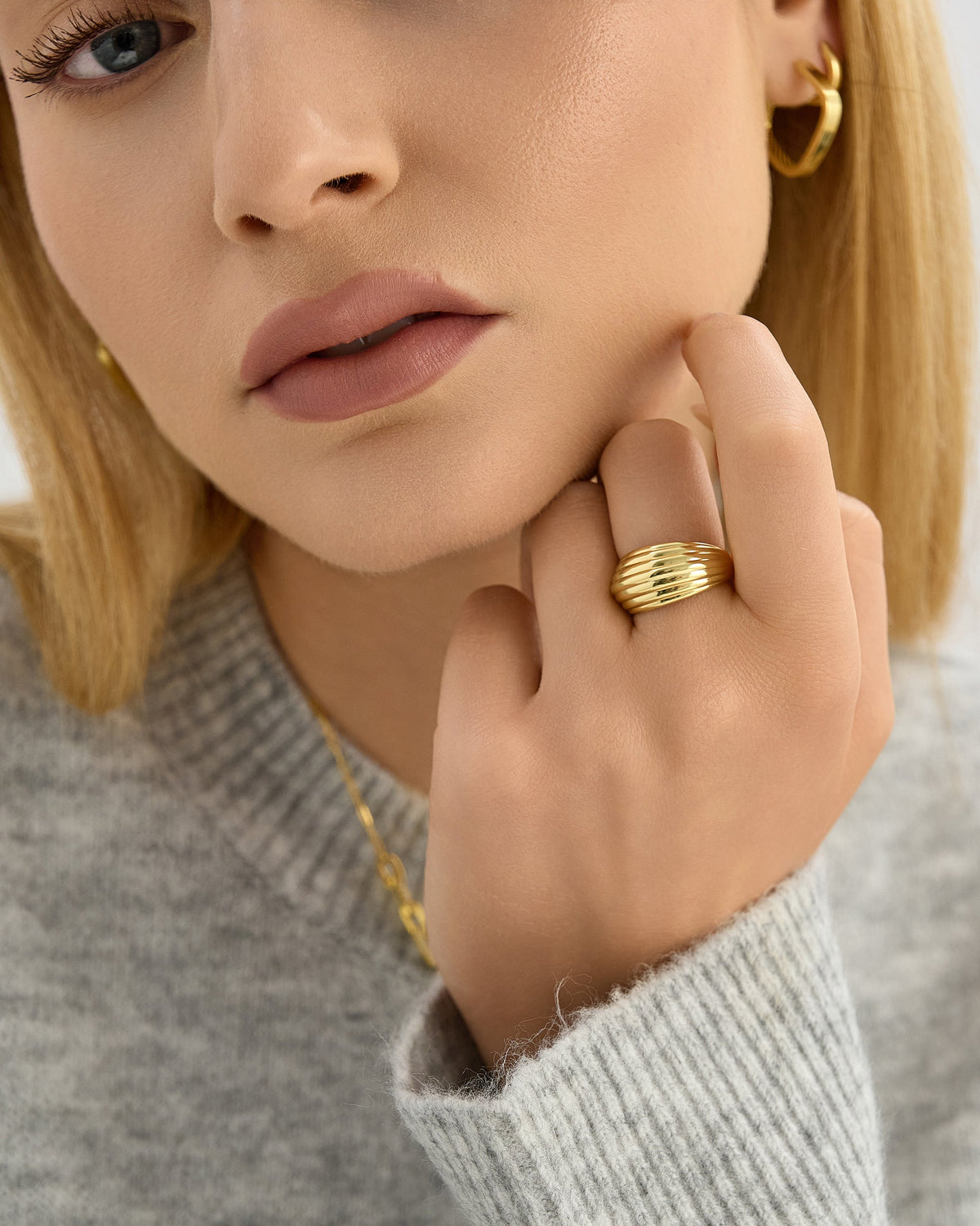 Aurora Ripple Ring