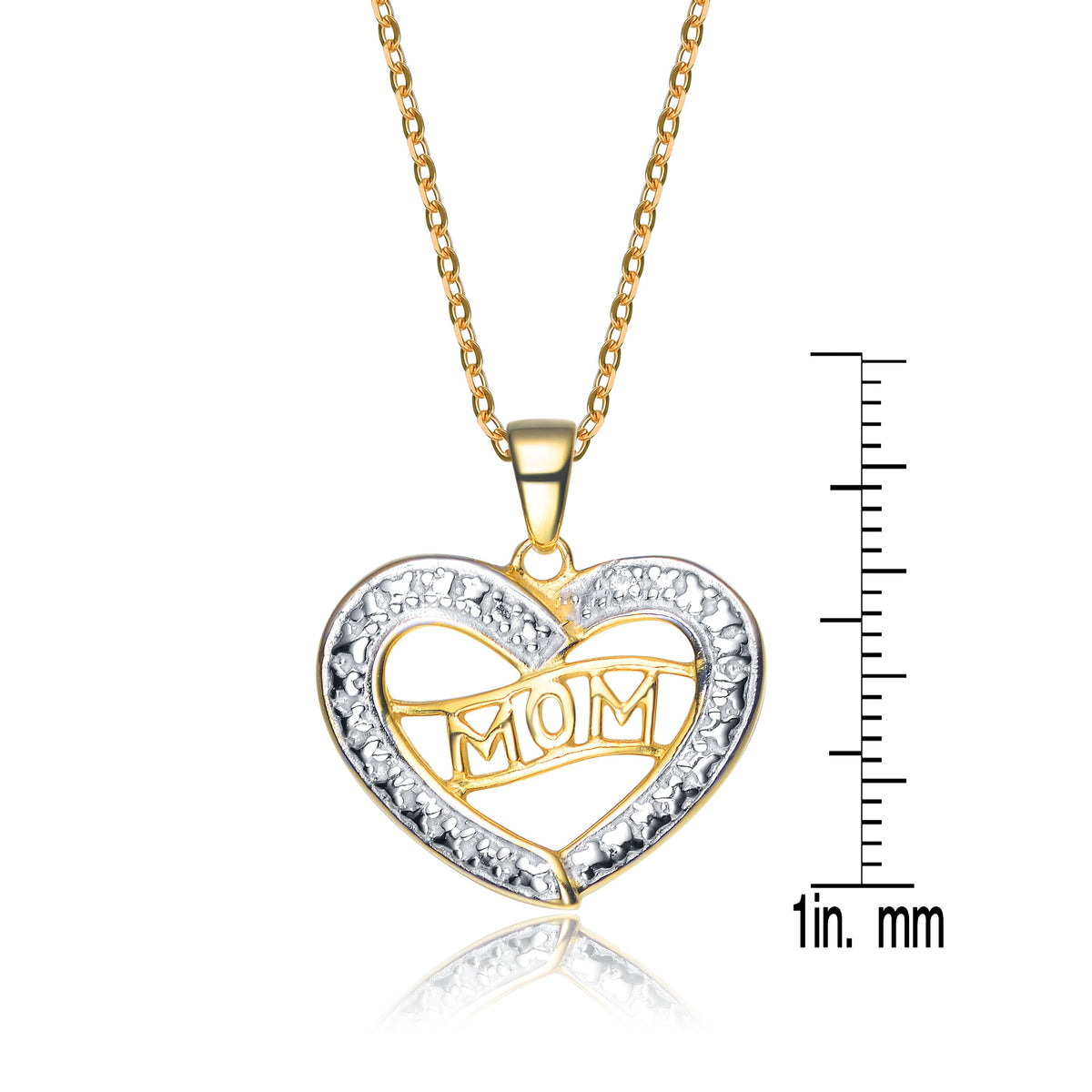 Aurore Love 'MOM' Pendant