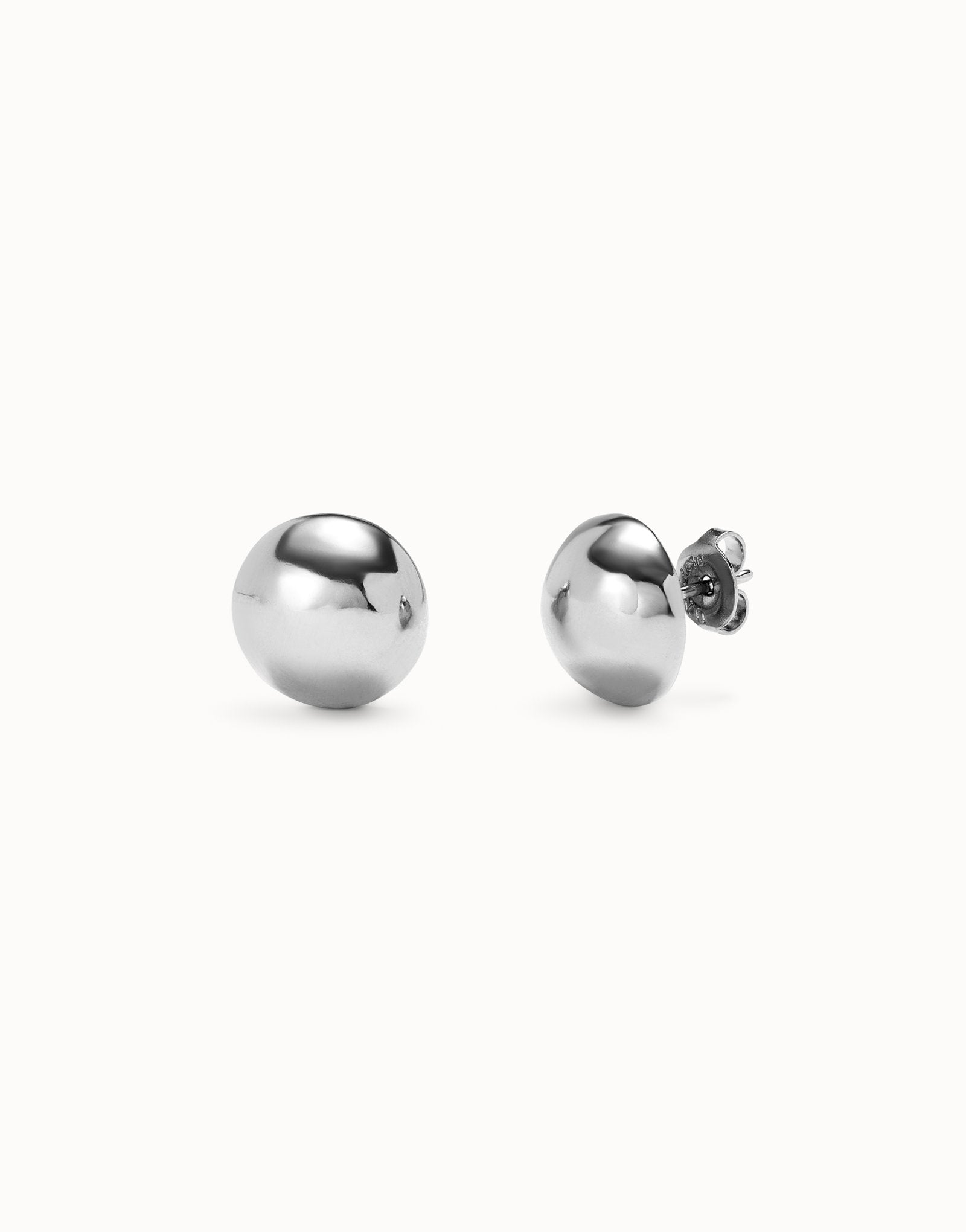 Bead shaped stud earrings