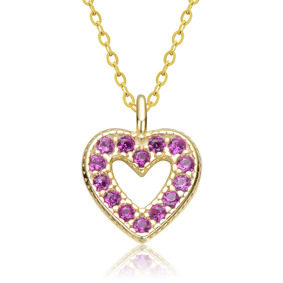 Coralie Dainty Heart Necklace