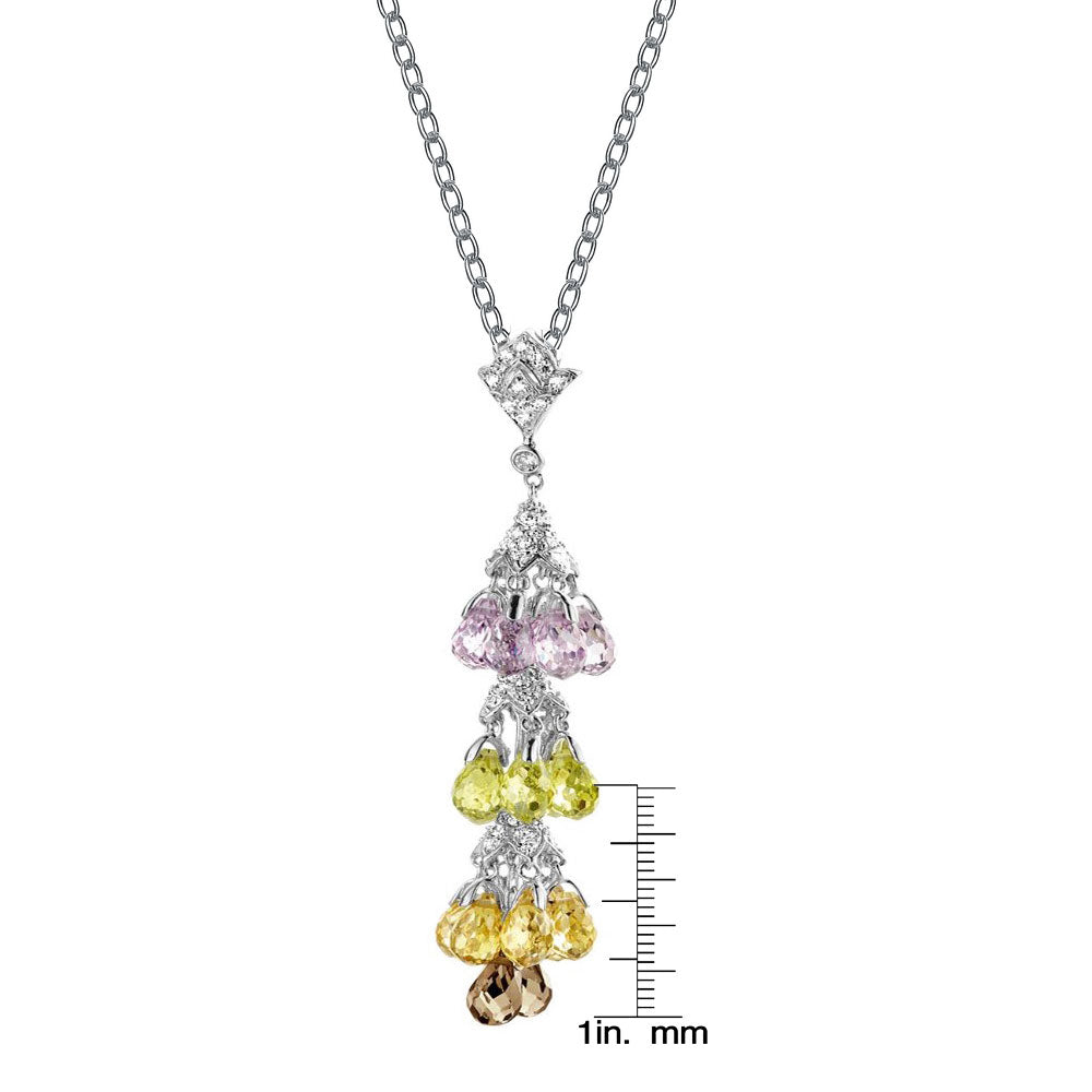 Adele Cocktail Dangle Pendentif Necklace