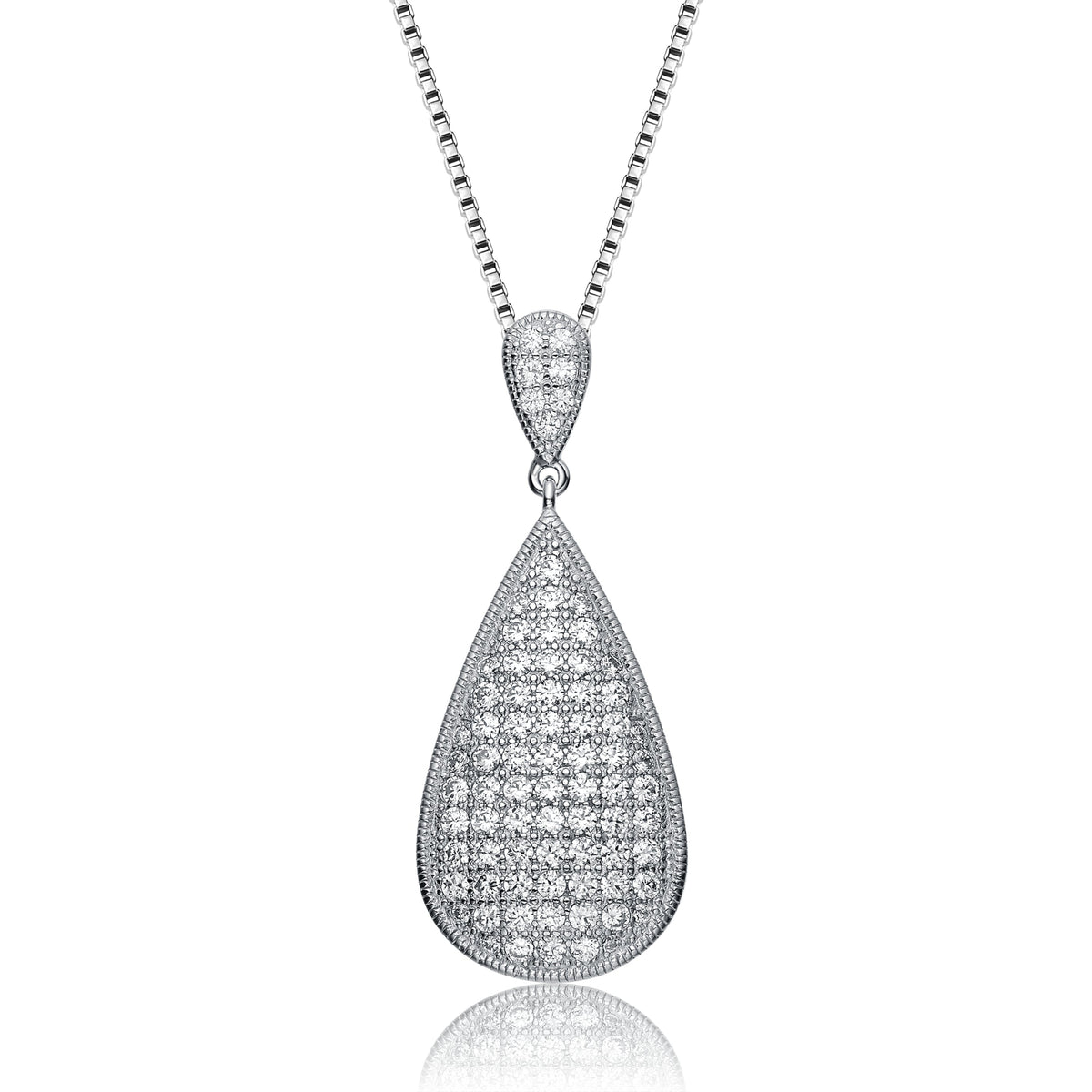 Constance Classic Teardrop Pendant Necklace