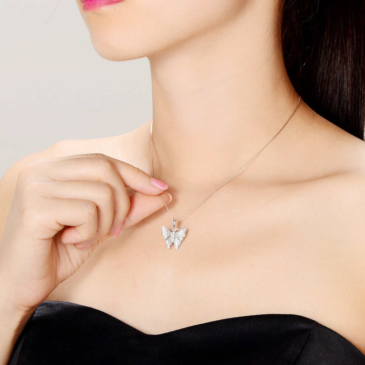Charlène Large Butterfly Pendant