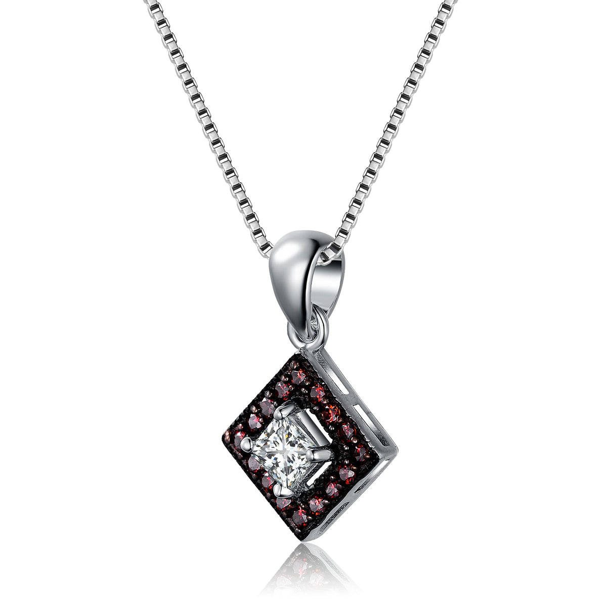 Raquelle Silver Smokey Pendant