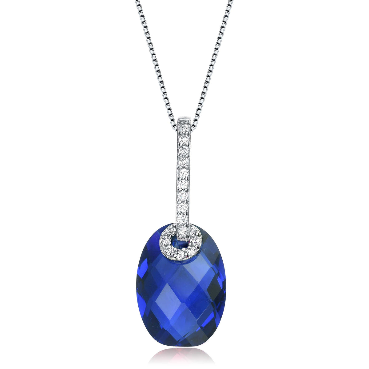 Elaine Bar Bead Pendentif Necklace