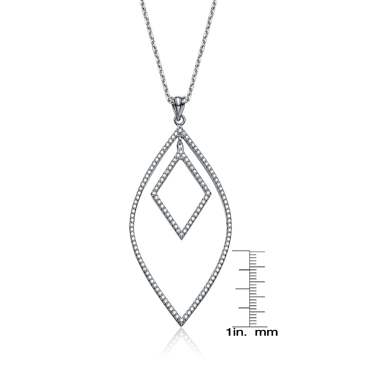 Vilette Open Leaf Necklace