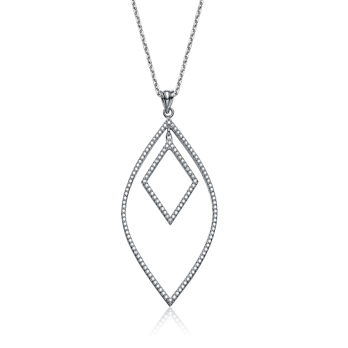 Vilette Open Leaf Necklace