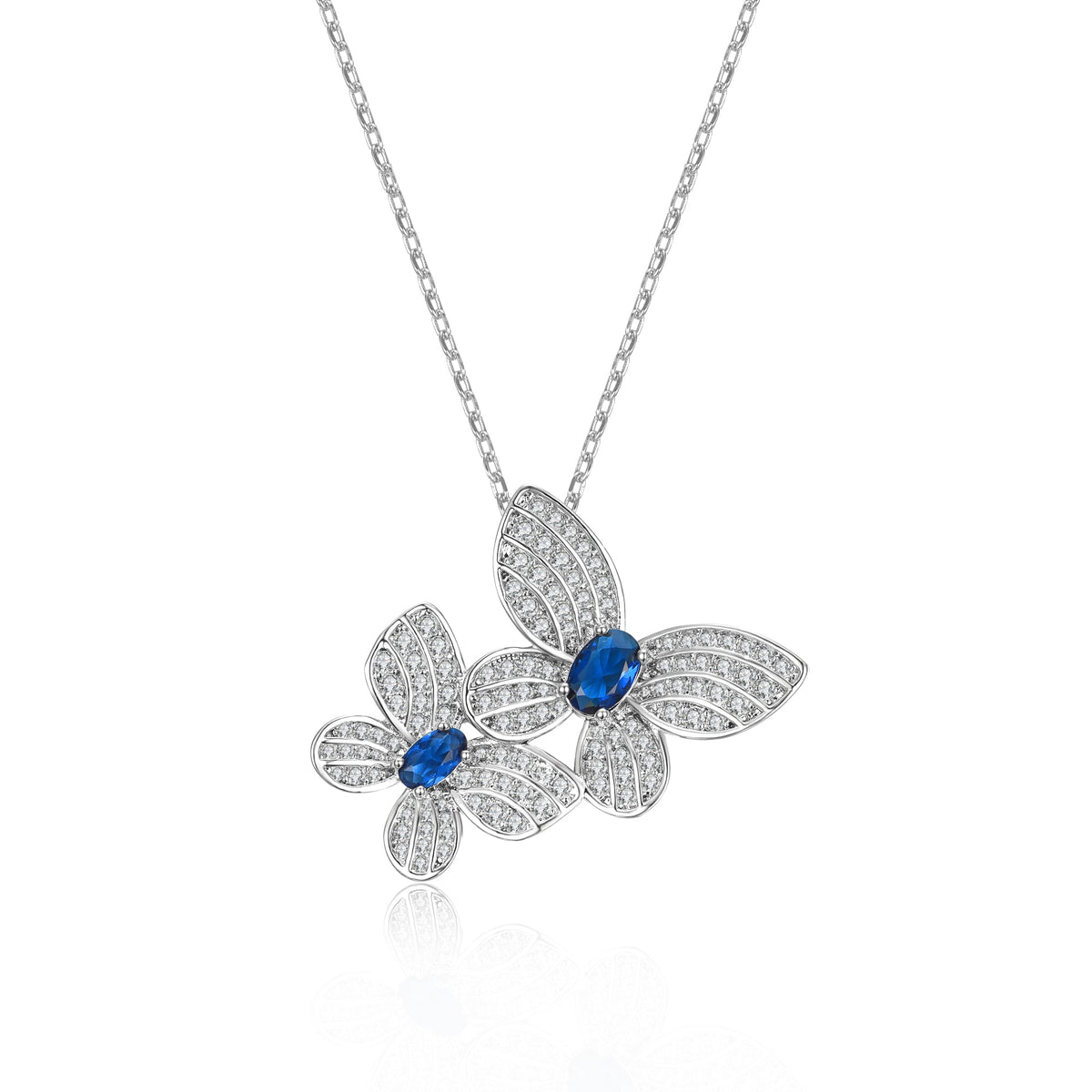 Odette Fluttering Butterfly Pendant Necklace