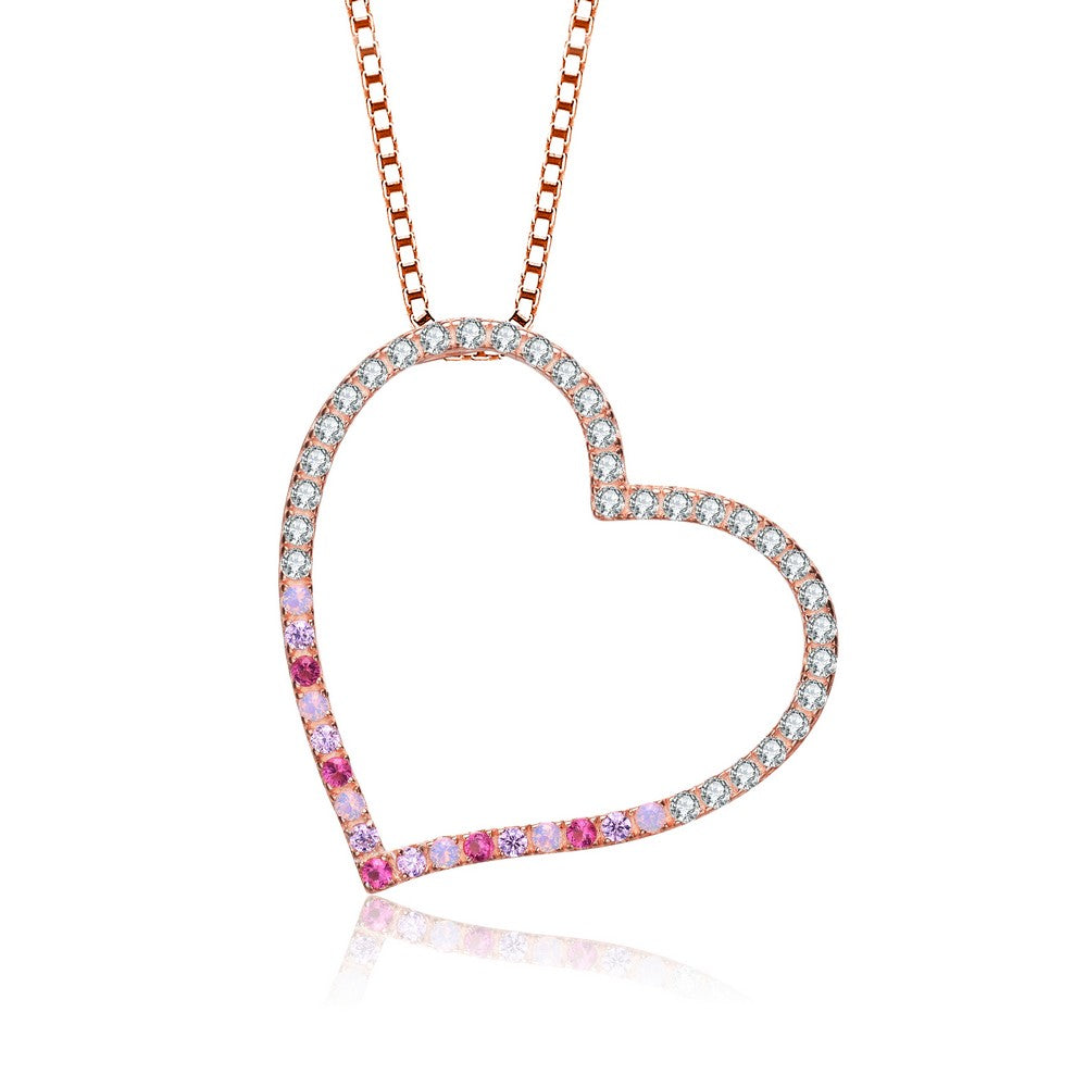 Louise Heart Contour Palette Necklace