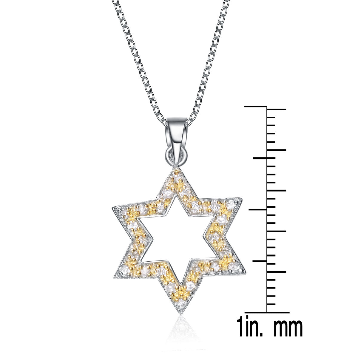 Elaine Statement Open Star Necklace
