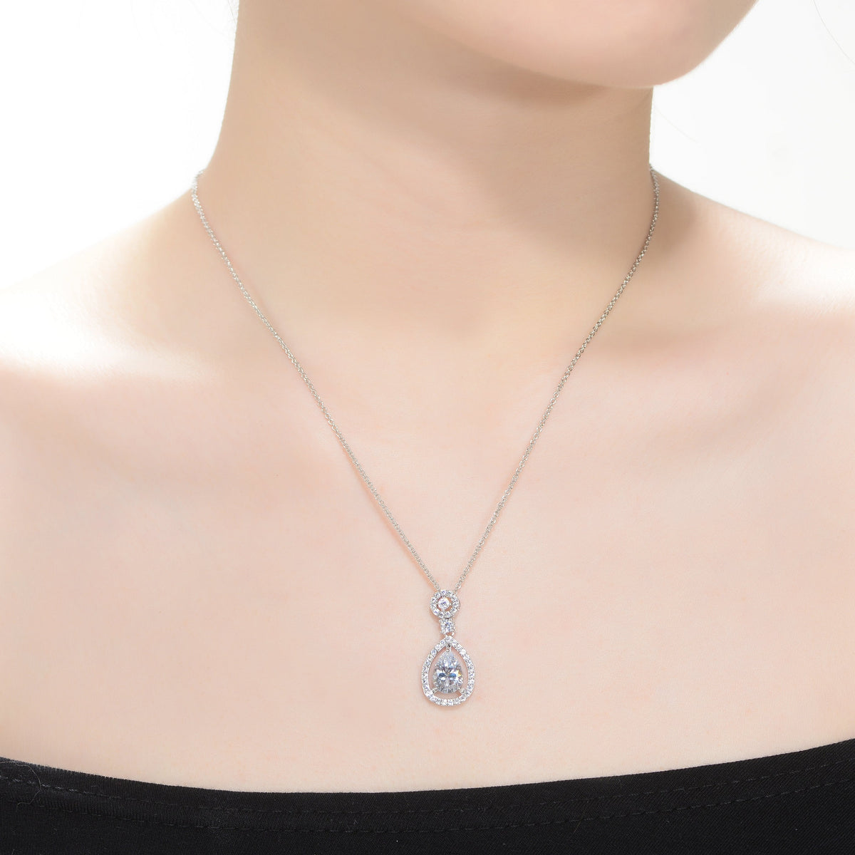 Henriette Accent Couture Drop Necklace