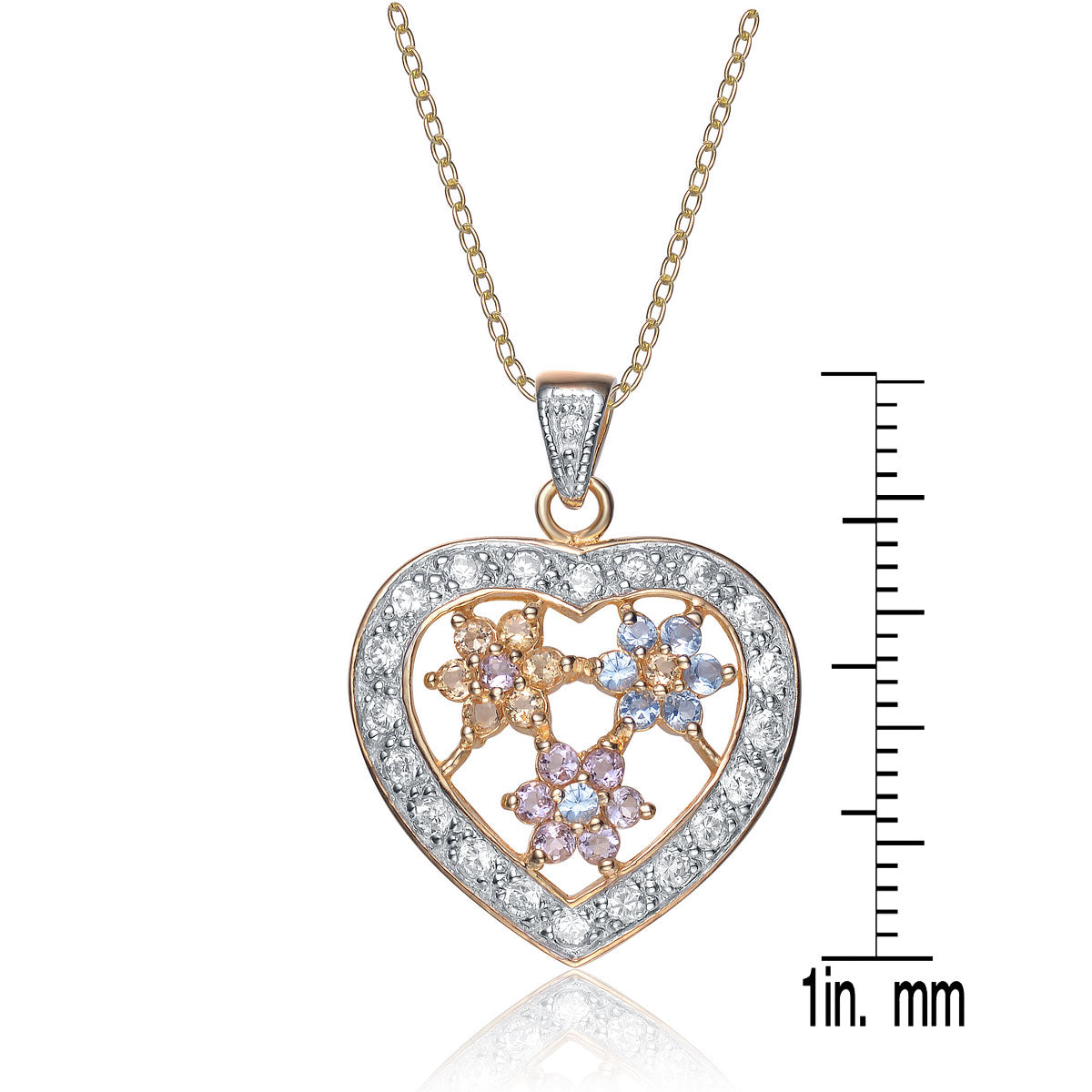 Simone Statement Heart Necklace